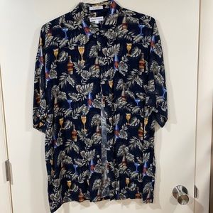 Pierre Cardin- Large Button down party shirt
